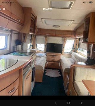 Caravana Swift 580 SAL (de inglatera)