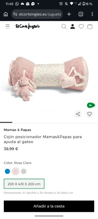 Rodillo bebé para estimulación temprana