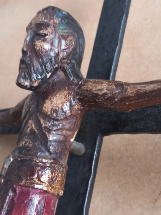 Crucifijo antiguo Cruz de Jesús
