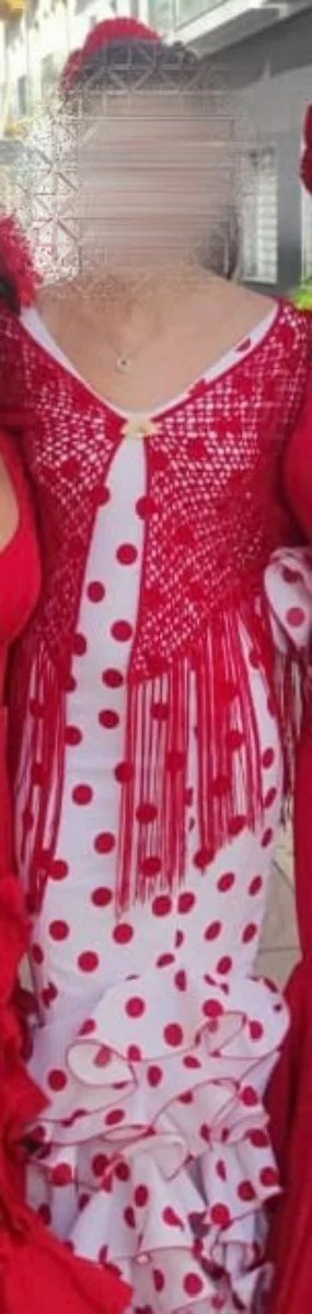 Traje Gitana mi niña tenía 12 años talla 34 / 36