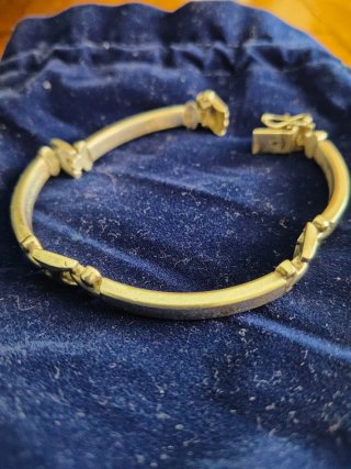 Pulsera Plata Semirrígida Unisex