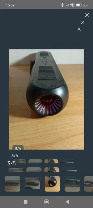 Altavoz Bluetooth con luces psicodélicas