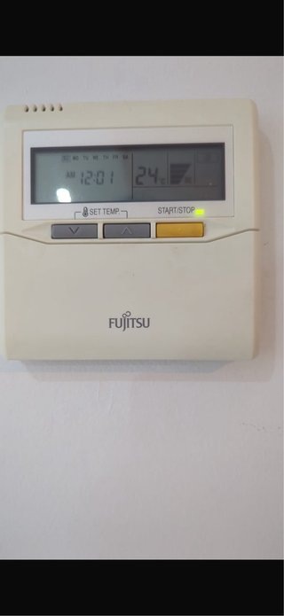 Termotasto aire acondicionado fujitsu centralizado