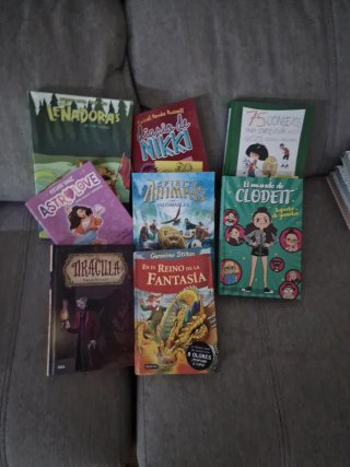 Libros juveniles pack varios