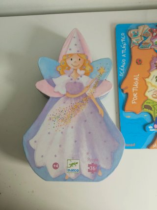 Puzzle infantil Djeco Mapa España