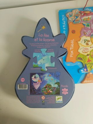 Puzzle infantil Djeco Mapa España