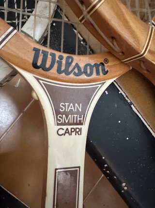 3 Racchette da tennis Wilson Stan Smith Capri da collezione