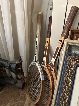 3 Racchette da tennis Wilson Stan Smith Capri da collezione