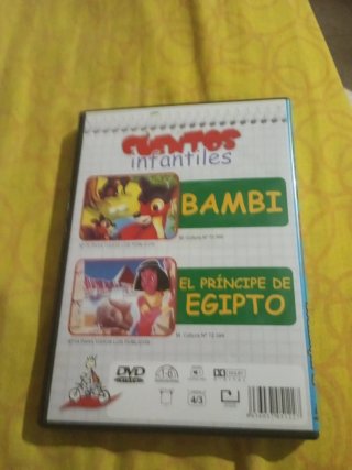 Pack Bambi + El Príncipe de Egipto DVD