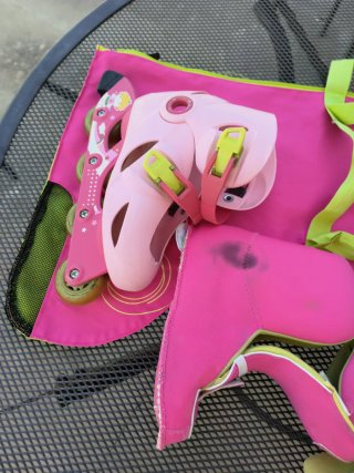 Patines Oxelo Ajustables Talla 34-36 Rosa