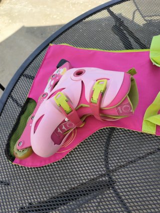 Patines Oxelo Ajustables Talla 34-36 Rosa