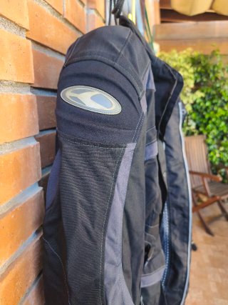 Chaqueta Moto Mujer Clover Negra