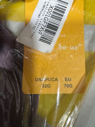 Sujetadores 70G / 32G Morado x8u