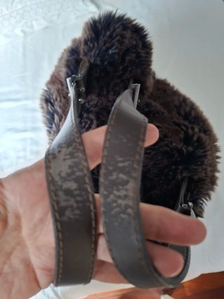 Bolso Martina Klein Marrón Pelo