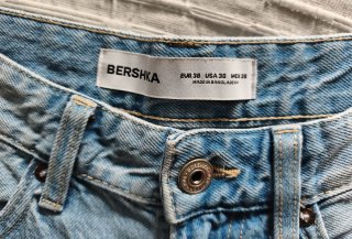 Pantalones cortos vaqueros Bershka hombre M