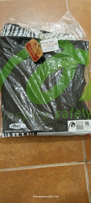 Pantalón de trabajo Marea Negro Talla 46.