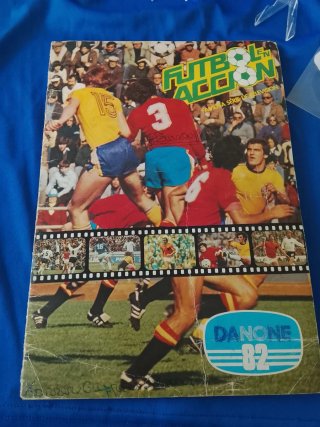 1982 España! Zamora kubala sin pegar lote dificilí