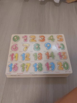 5 Puzzles de madera Montessori