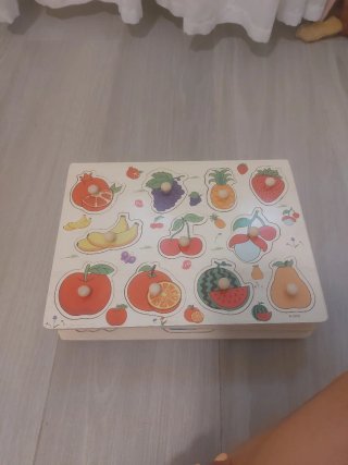 5 Puzzles de madera Montessori