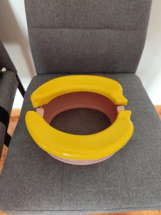 Orinal Banana Baby Toilet Rosa