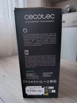 Cecotec Calientapiés Eléctrico
