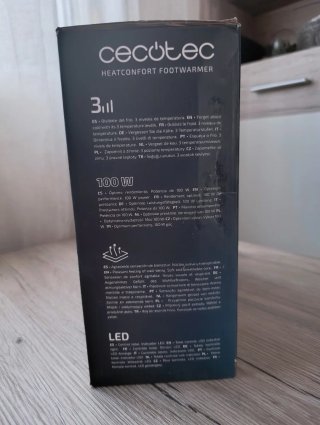 Cecotec Calientapiés Eléctrico