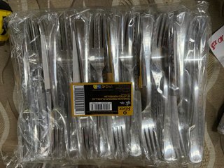 Tenedores Silvex Premium Plata 120 unidades