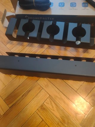 Kit Organizador Cables HOMEPROTEK Negro