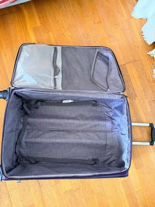 Maleta Grande Samsonite Extensible Morada