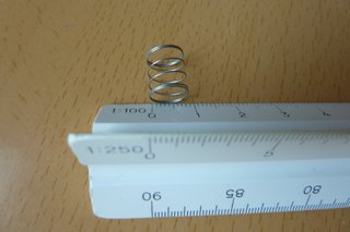 Pivotes Muelles Teclado Commodore Amiga 0,5 UNIDAD