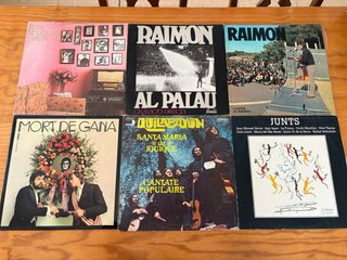 Lote 21 Vinilos Música Catalana