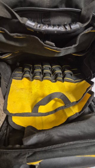 Mochila portaherramientas negra