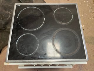 Piano cottura in vetroceramica e forno Aspes