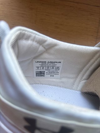 Zapatillas deportivas Under Armour blancas