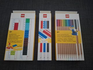 Lego Pack Régua, Canetas e Lápis de Cor