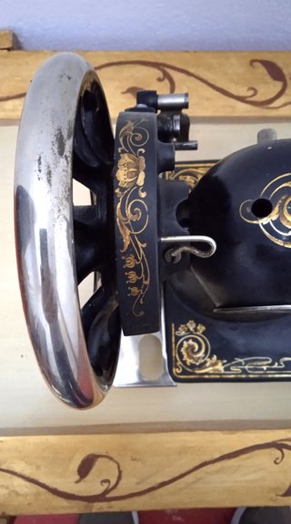 Máquina de coser Gritzner antigua - Metal