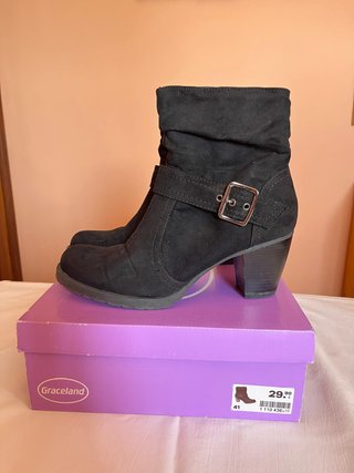 Botines ante negros T41