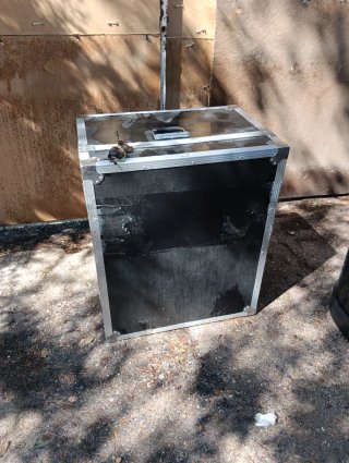 Caja metálica tipo Fly Case