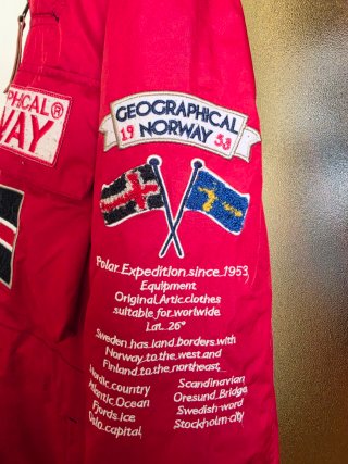 Parka Geographical Norway Roja Mujer