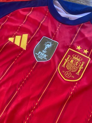Camiseta España Adidas 2 Estrellas Roja