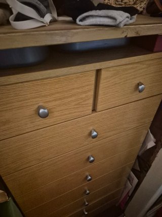 Cajonera de madera