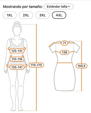 OFERTA! Vestido Negro Estampado Talla 54/58