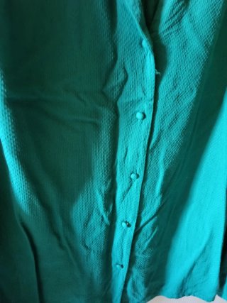 Blusa sin mangas verde Talla 6XL
