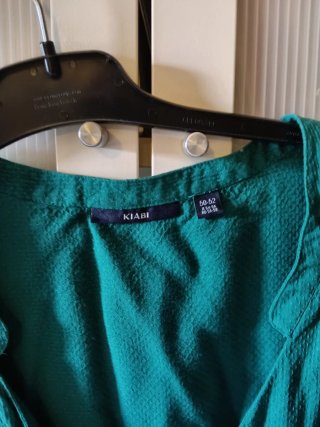 Blusa sin mangas verde Talla 6XL