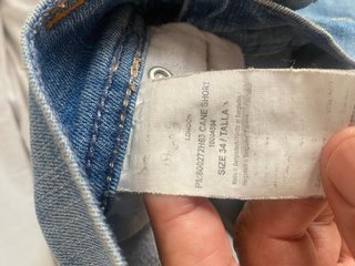 Pepe Jeans Pantalón Corto Azul.