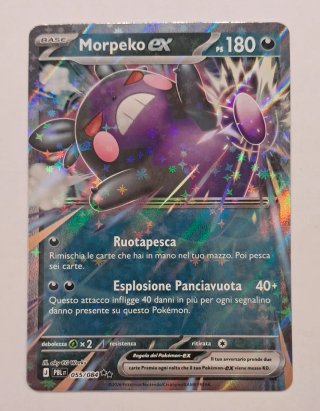 Carta Pokemon Morpeko EX 055/084