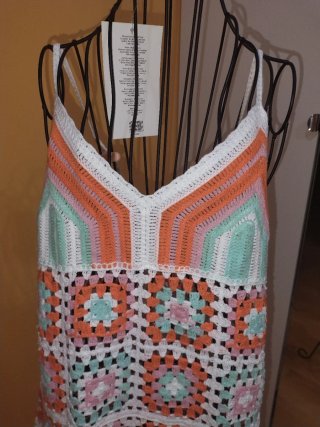 Vestido Crochet Boho Verano