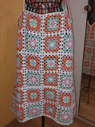 Vestido Crochet Boho Verano