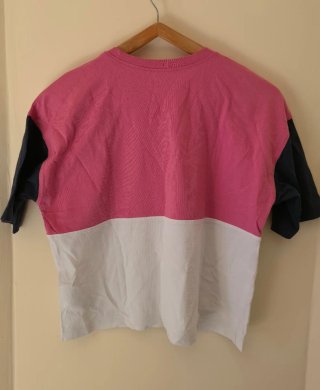 Camiseta Roxy color block