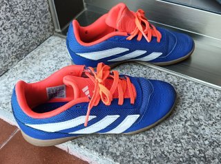 Botas de fútbol sala Adidas Predator.
